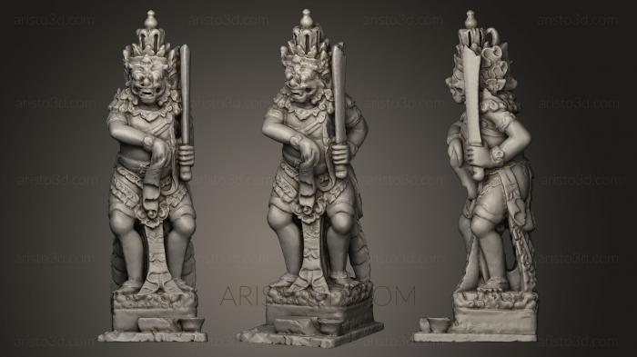 Indian sculptures (STKI_0021) 3D model for CNC machine